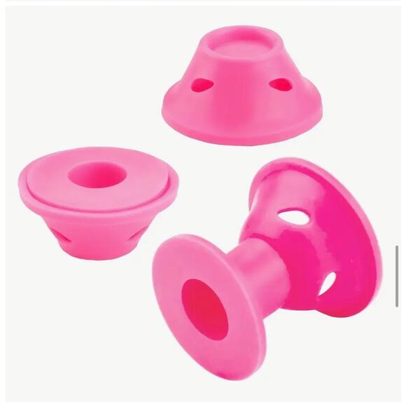 HAIR CURLERS: 20pcs Small All Hair Textures Heatless Spherical Roller Set, NIP - Picture 8 of 9